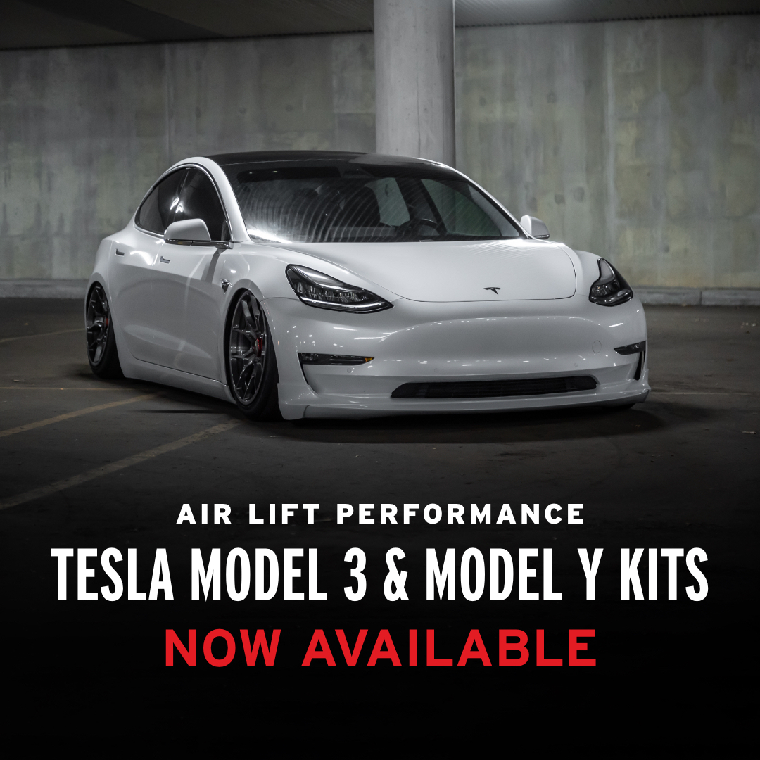 Air Lift Tesla Model 3 and Model Y Kits