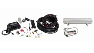 3P Air Management (FNPT Manifold, 1/4" Air Line, 4 Gallon 5-Port Raw Aluminum Tank, VIAIR 444C Compressor)