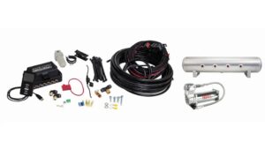3P Air Management (FNPT Manifold, 1/4" Air Line, 4 Gallon 7-Port Raw Aluminum Tank, VIAIR 444C Compressor)