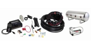 3P Air Management (FNPT Manifold, 1/4" Air Line, 2.5 Gallon Polished Aluminum Tank, VIAIR 444C Compressor)