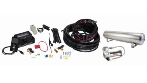 3P Air Management (FNPT Manifold, 3/8" Air Line, 4 Gallon 5-Port Polished Aluminum Tank, VIAIR 444C Compressor)