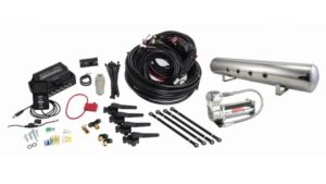 3H Air Management (FNPT Manifold, 1/4" Air Line, 5 Gallon Polished Aluminum Tank, VIAIR 444C Compressor)